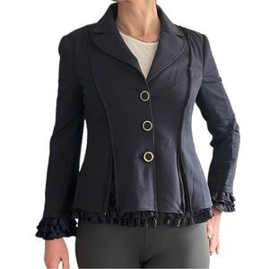 Love Moschino Navy Stretch Blazer